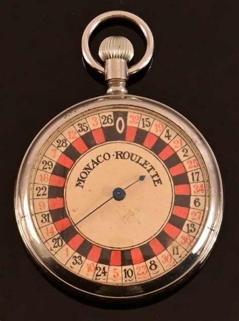 monaco roulette pocket watch